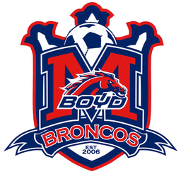 McKinney Boyd High School Soccer banner logo